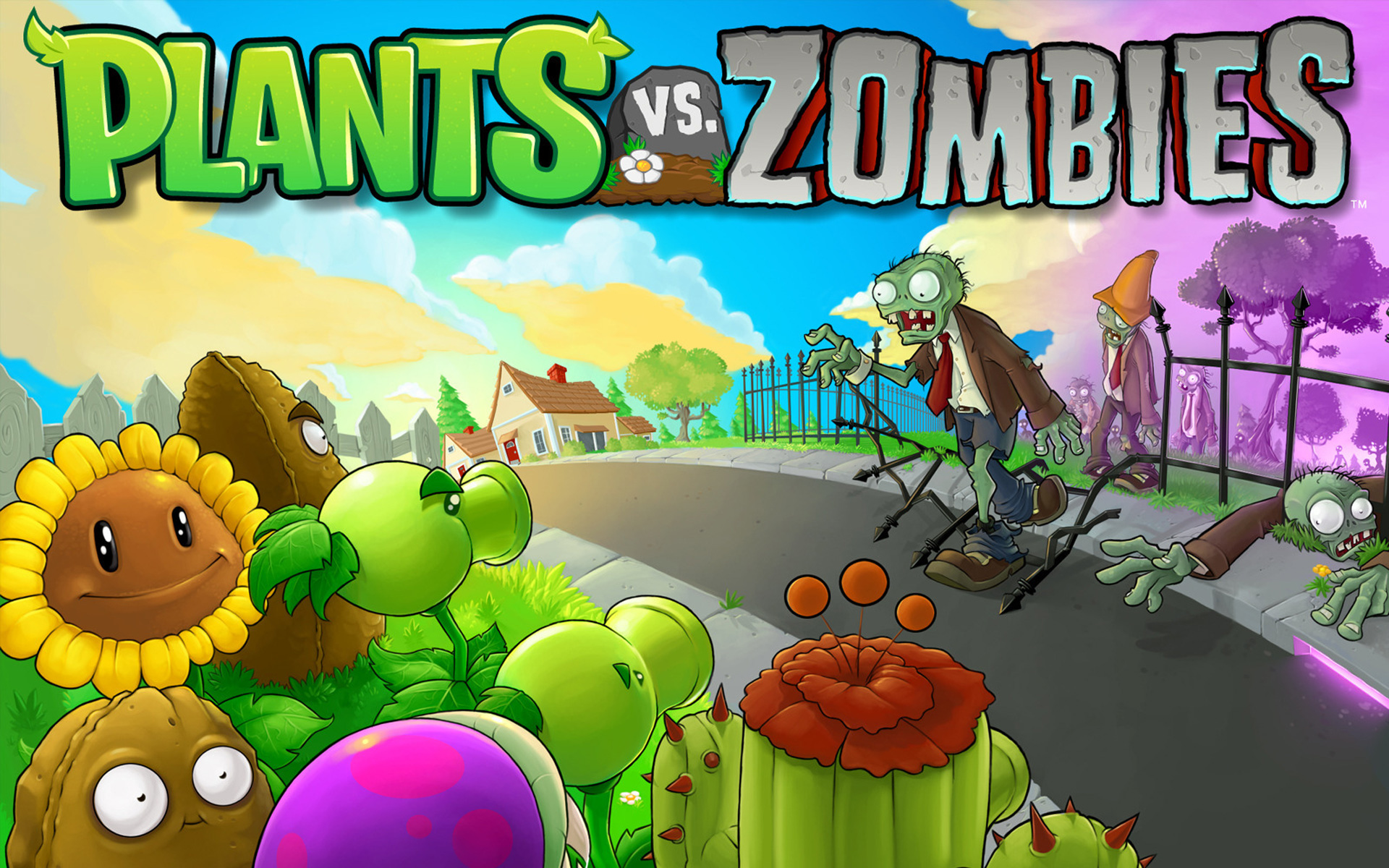 Plants vs zombies hd papers and backgrounds