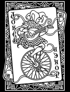 Coloring pages playing cards ideas coloring pages cards adult coloring pages