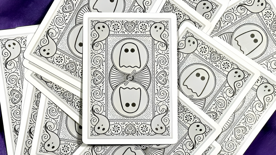 Bicycle boo back playing cards â