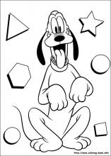 Pluto coloring pages on coloring