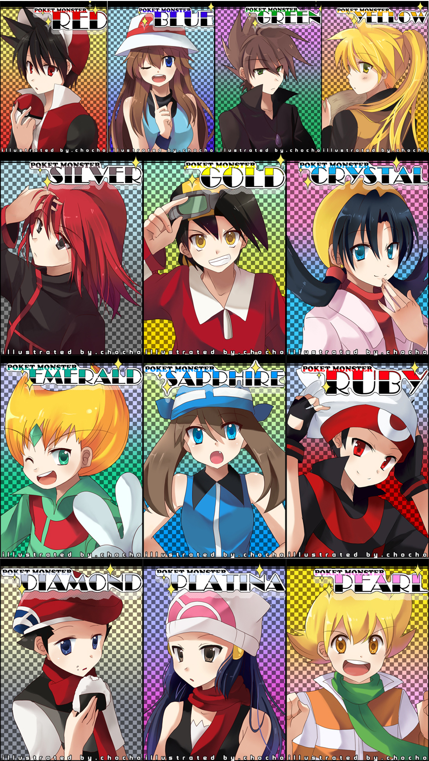 Yellow and Red-Pokemon Adventures Manga - Pokemon & Anime Background  Wallpapers on Desktop Nexus (Image 821519)