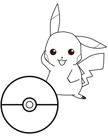 Pokemon go coloring page free printable coloring pages