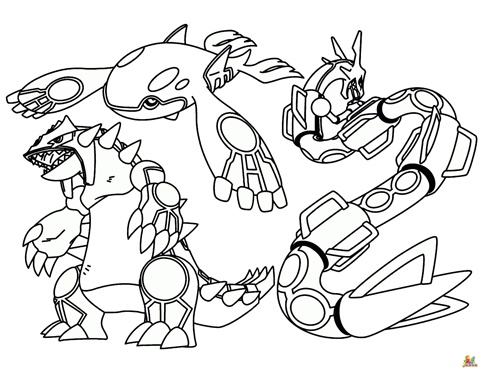 Get creative with pokemon coloring pages