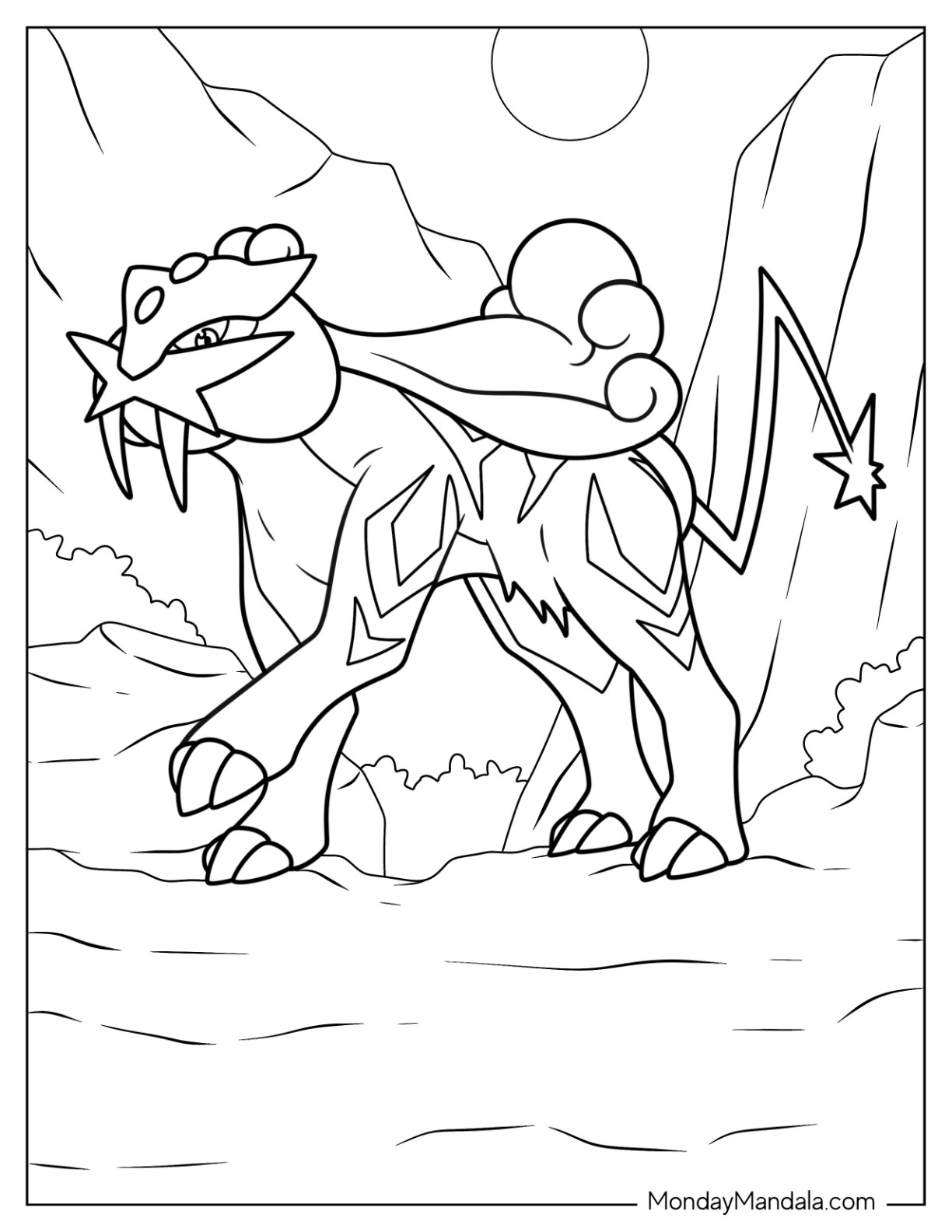 Legendary pokemon coloring pages free pdf printables