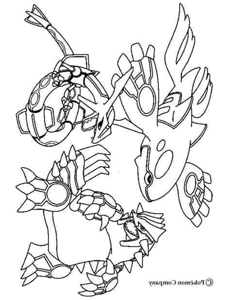 Groudon pokemon louring pages