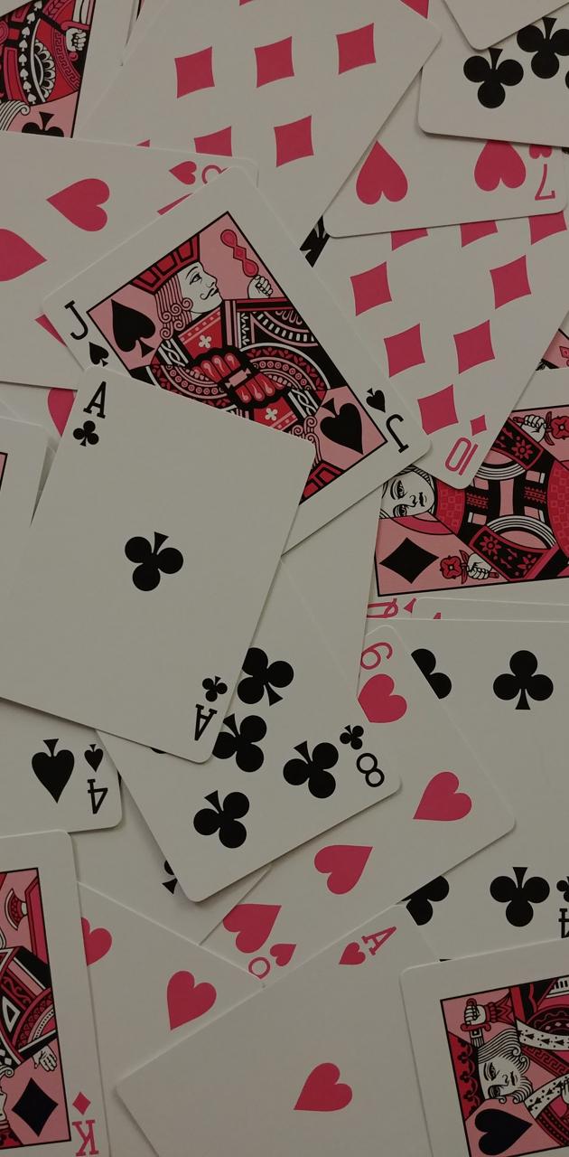 Poker playing cards wallpaper by cienda