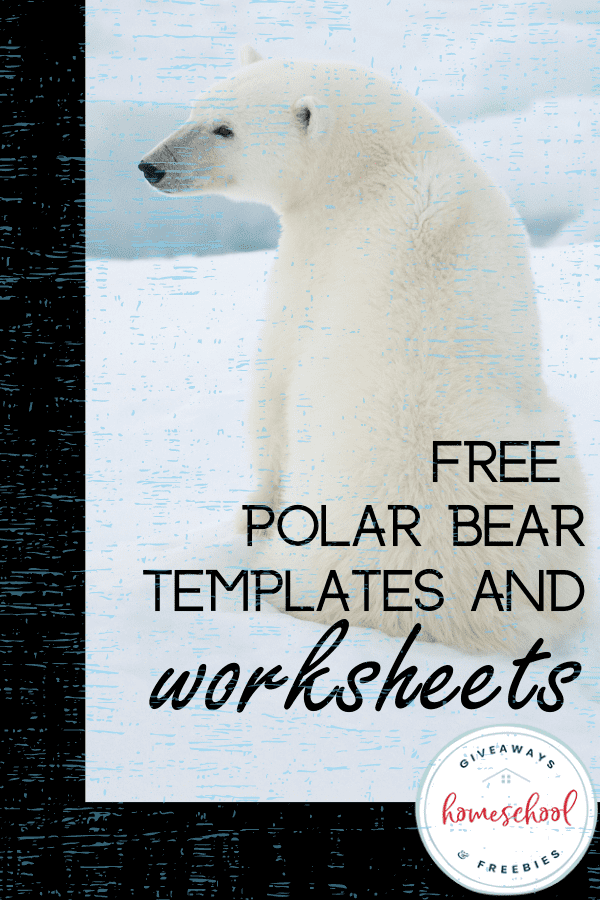 Free polar bear templates and worksheets