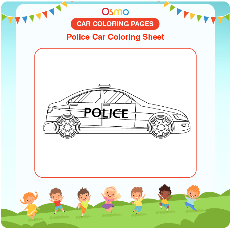 Car coloring pages download free printables