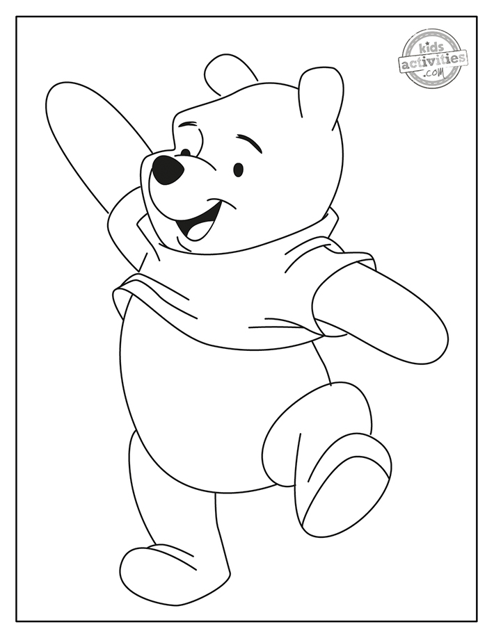Free printable winnie the pooh coloring pages kids activities blog
