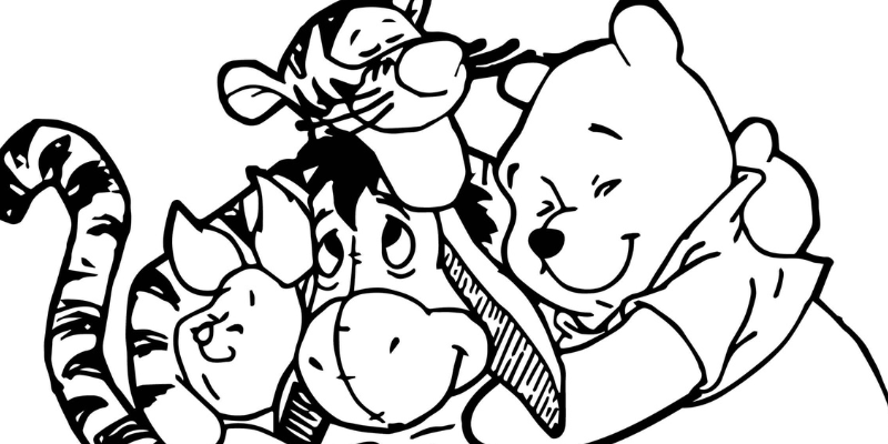 Winnie the pooh coloring contest preble county library