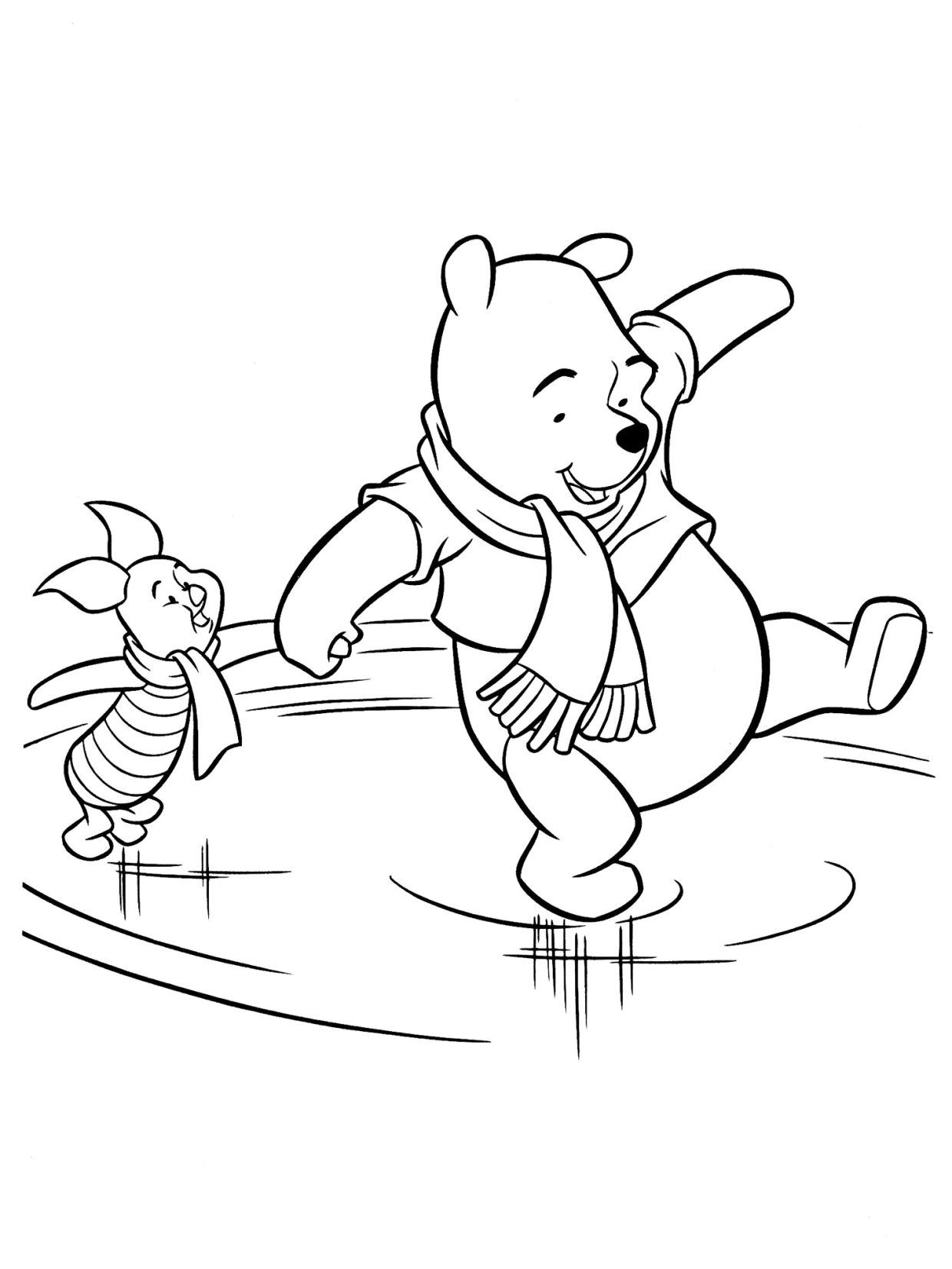 Fun of winnie the pooh coloring pages for kids