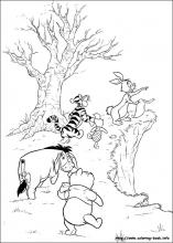 Winnie the pooh coloring pages on coloring