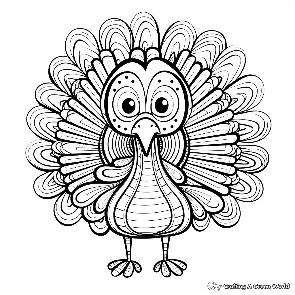 Turkey coloring pages