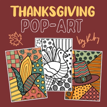 Pop art thanksgiving tpt
