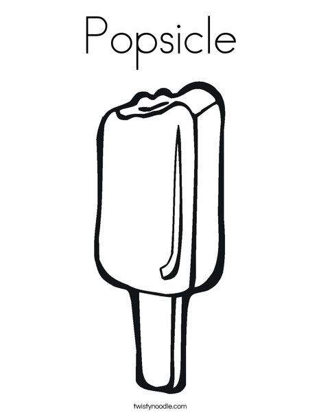 Popsicle coloring page popsicles ice cream coloring pages coloring pages
