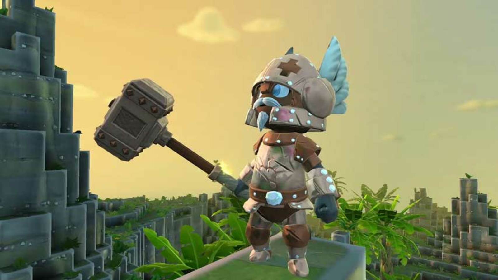 New crafting action rpg portal knights headed to steam early access later this month