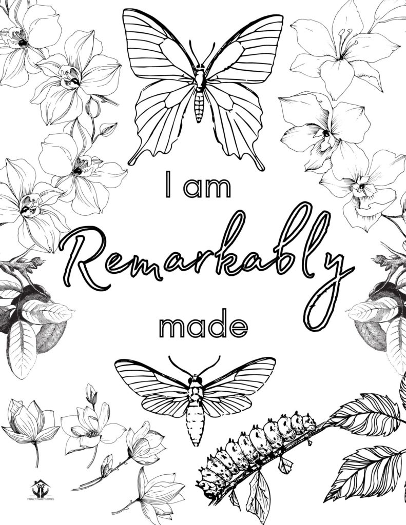 Free printable adult coloring pages with inspirational quotes