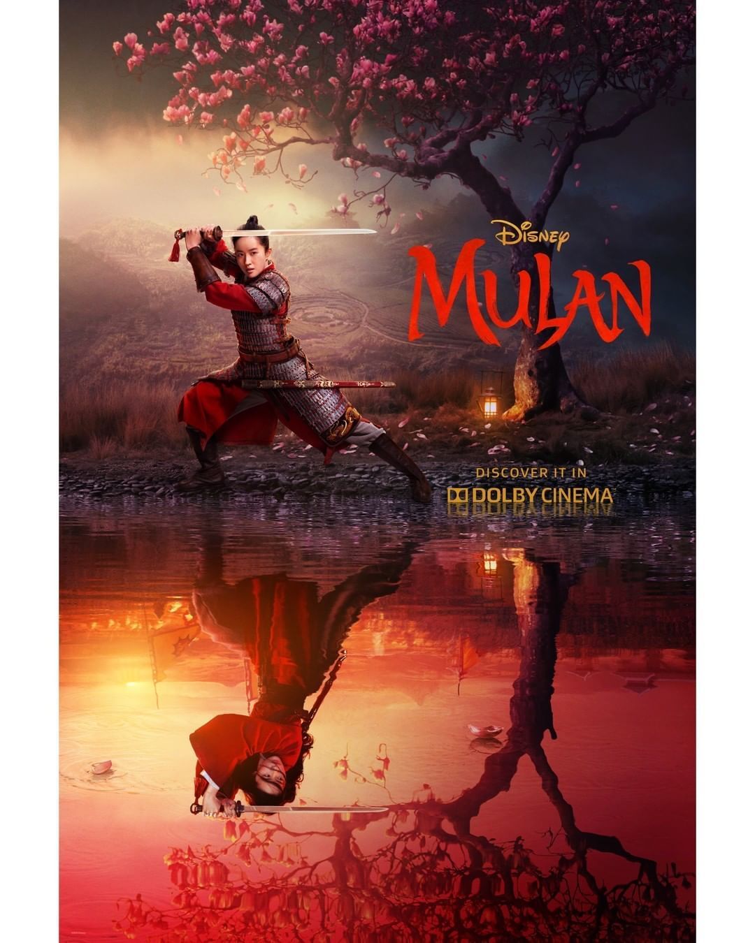 Mulan as warrior poster wallpapers