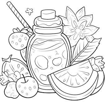 Page pot coloring pages images
