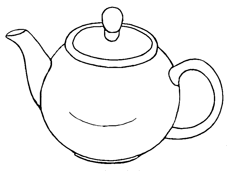 Large tea pot colouring pages tea pots free printable coloring pages colouring pages