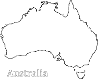 Australia colouring pages free printables