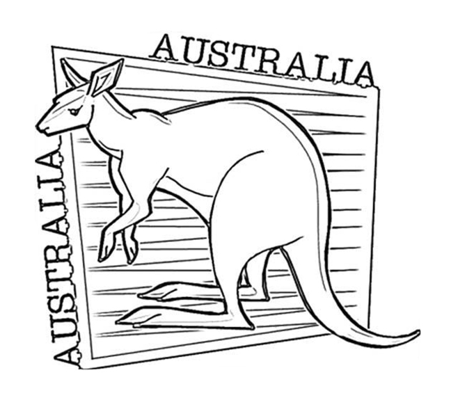 Australia coloring pages