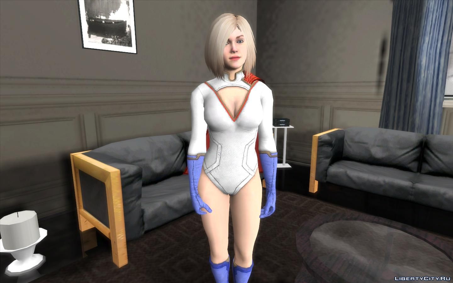 Download power girl from the game injustice for gta san andreas