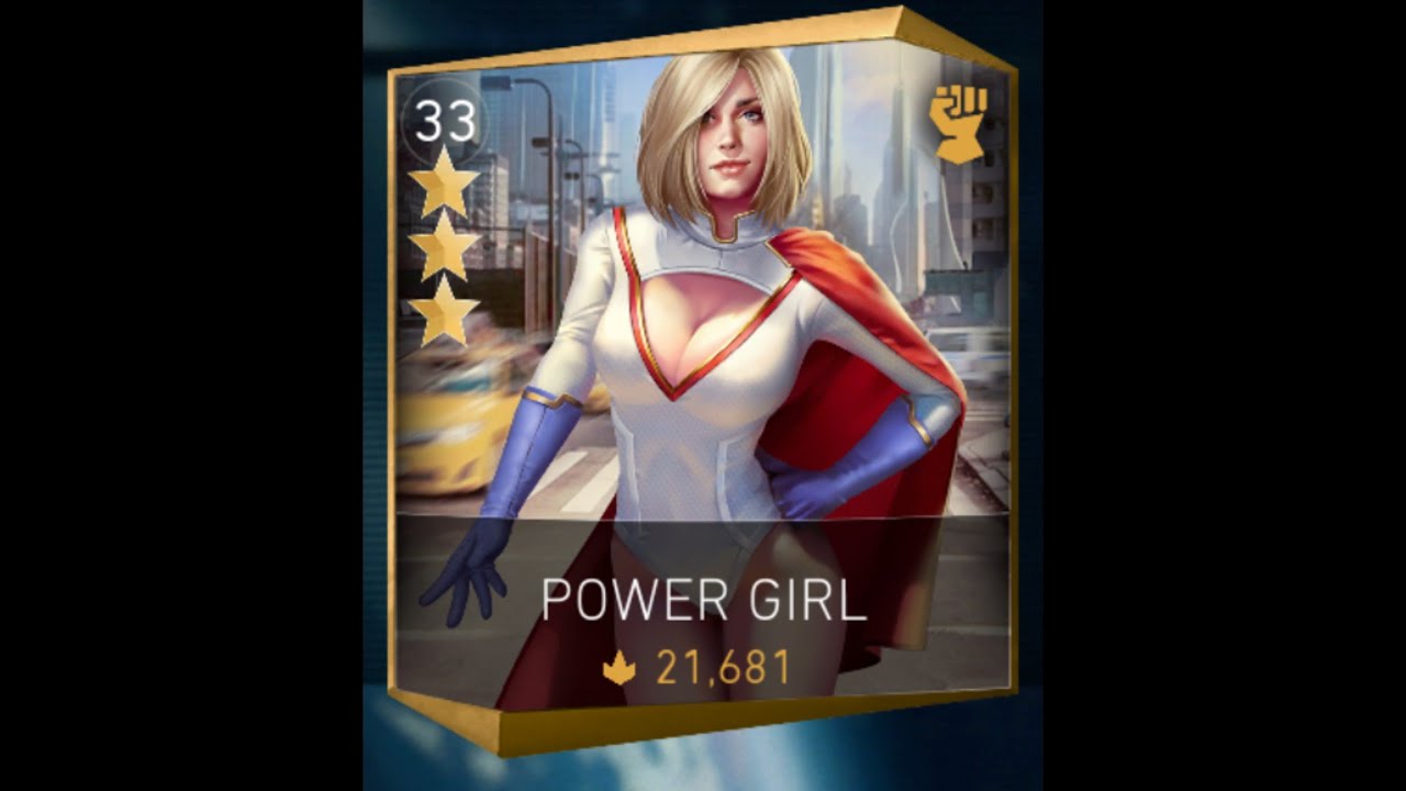 Injustice mobile power girl review