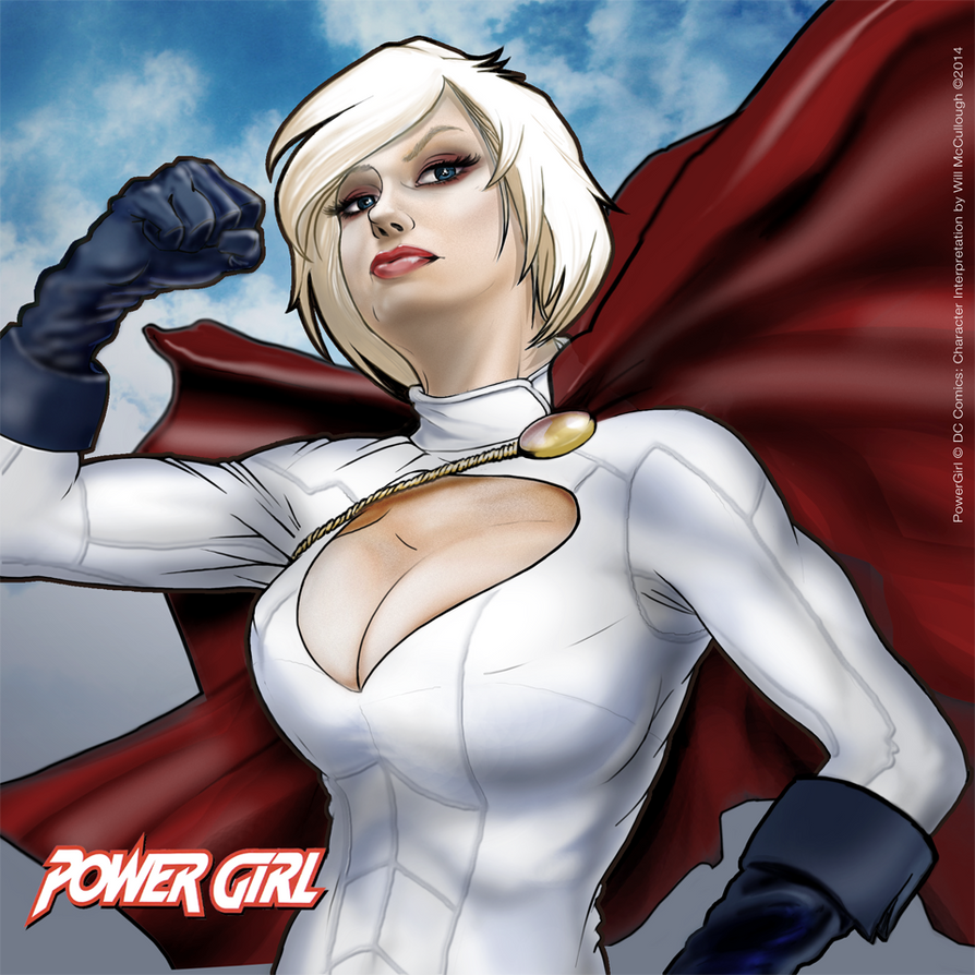 Power girl by wmccullough on