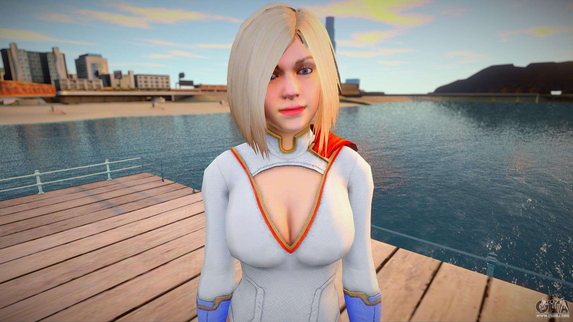 Power girl from injustice for gta san andreas