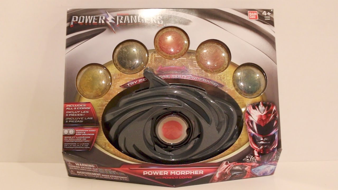 Power morpher with power coins review power rangers movie