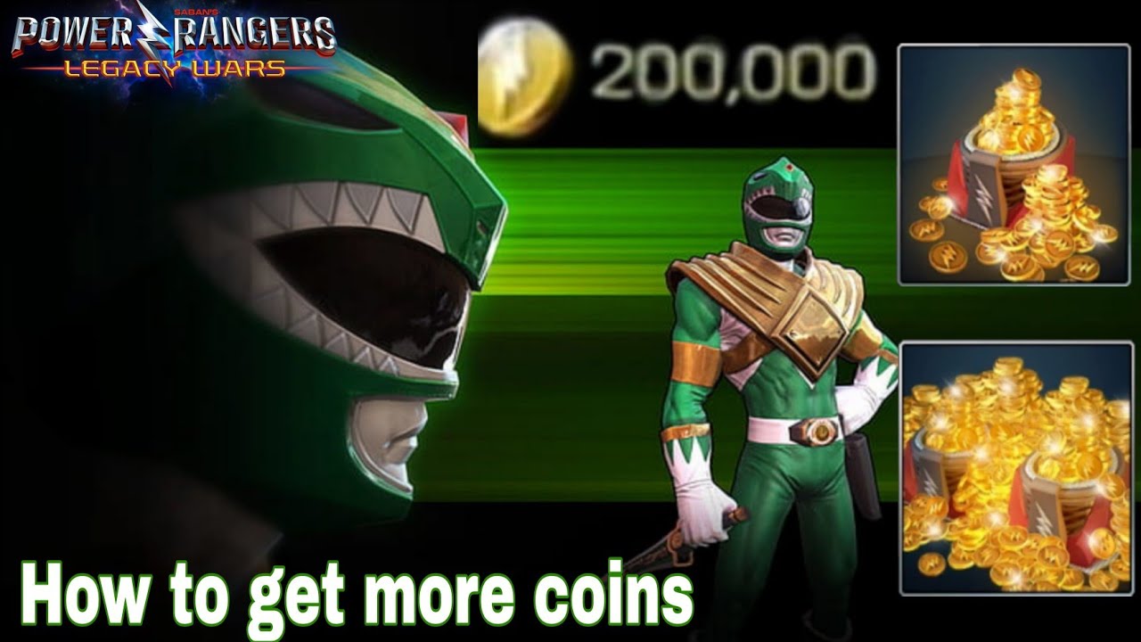 How to get more coins in power â ranger legacy wars the sanjay verma show