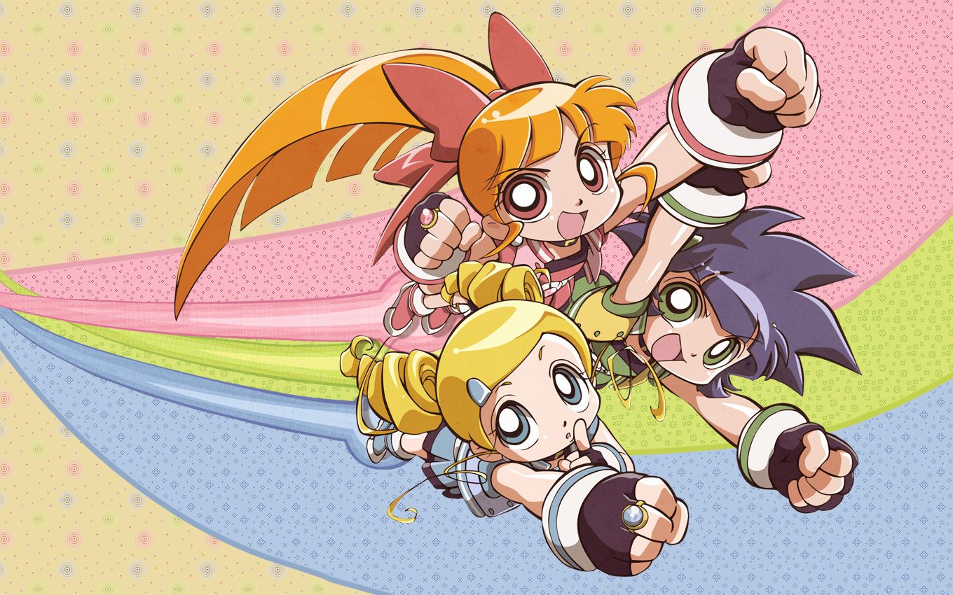 Powerpuff girls z wallpaper powerpuff girls anime powerpuff girls wallpaper magical girl anime