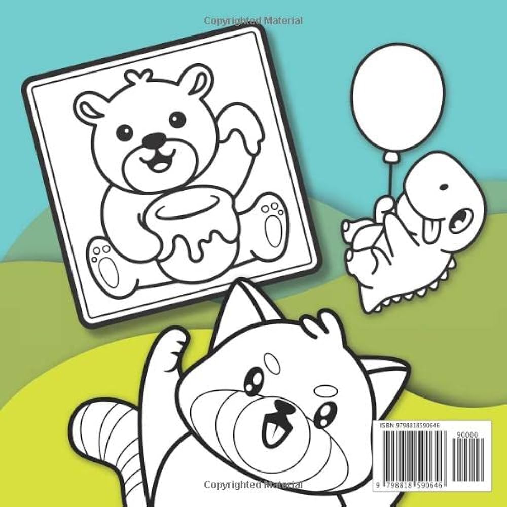 Super simple coloring book for toddlers to pre