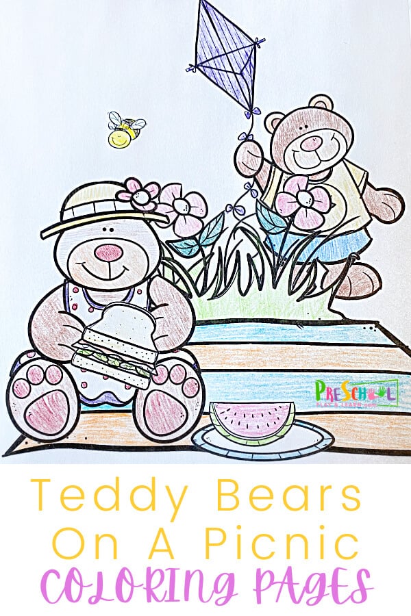 Ð free teddy bear coloring pages