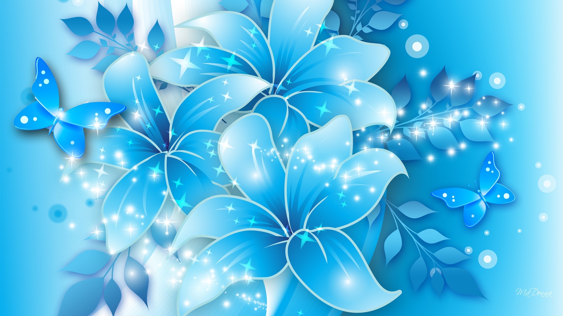 Pretty blue background pictures