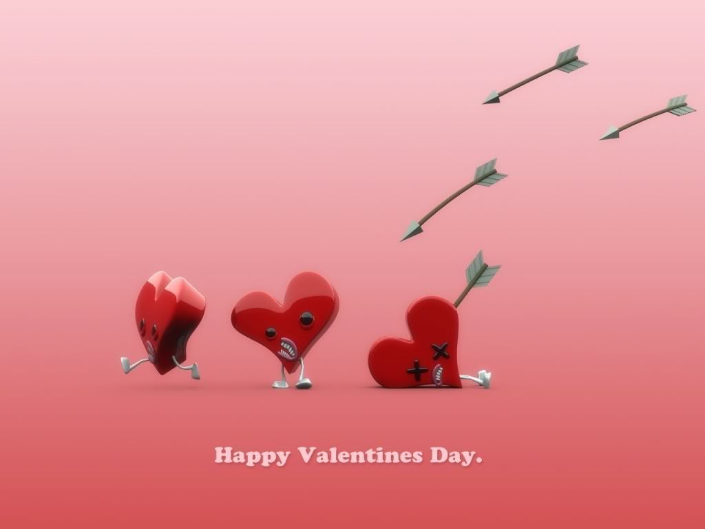 Funny valentine day wallpapers