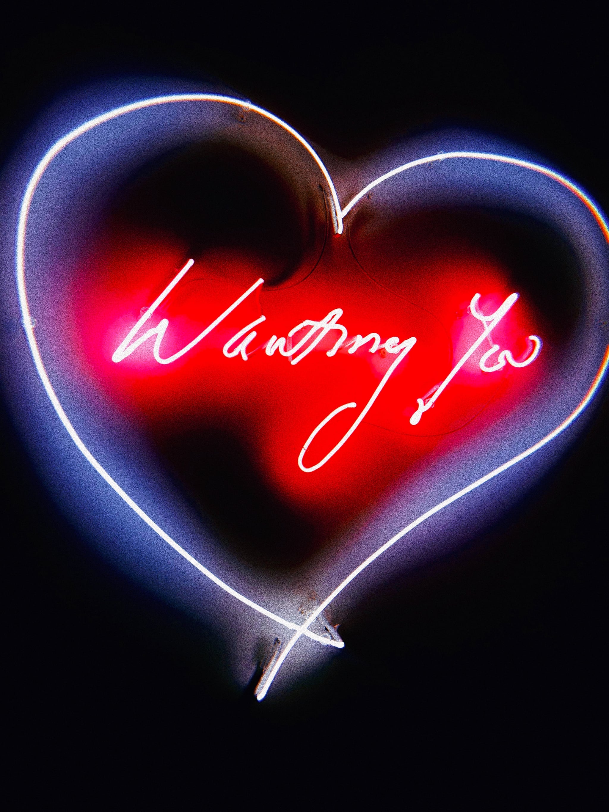 Valentines day wallpaper wanting you neon sign the dreamiest iphone wallpapers for valentines day that fit any aesthetic tech photo
