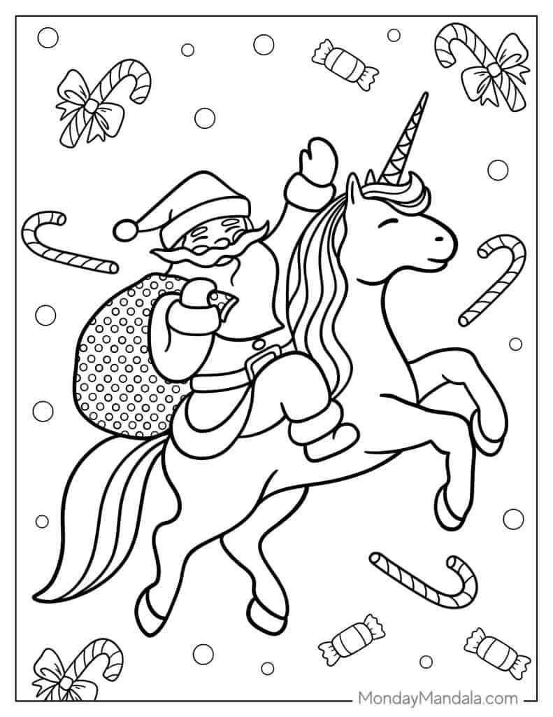 Unicorn coloring pages free pdf printables