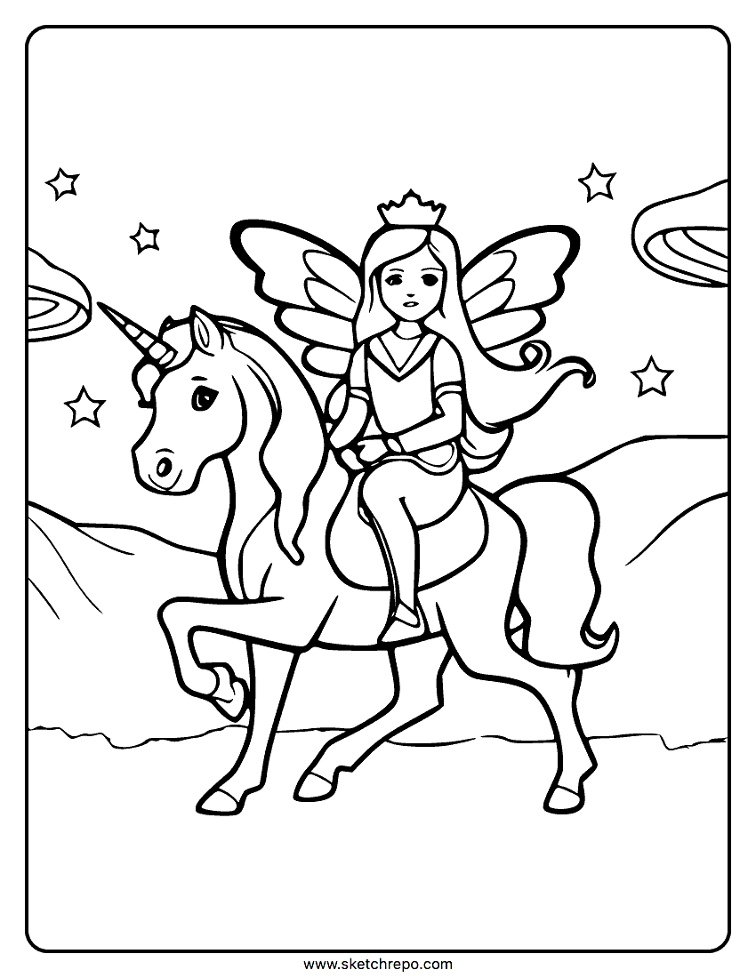 Unicorn coloring pages â sketch repo