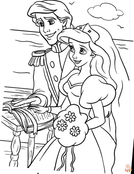 Discover the magic of ariel coloring pages with