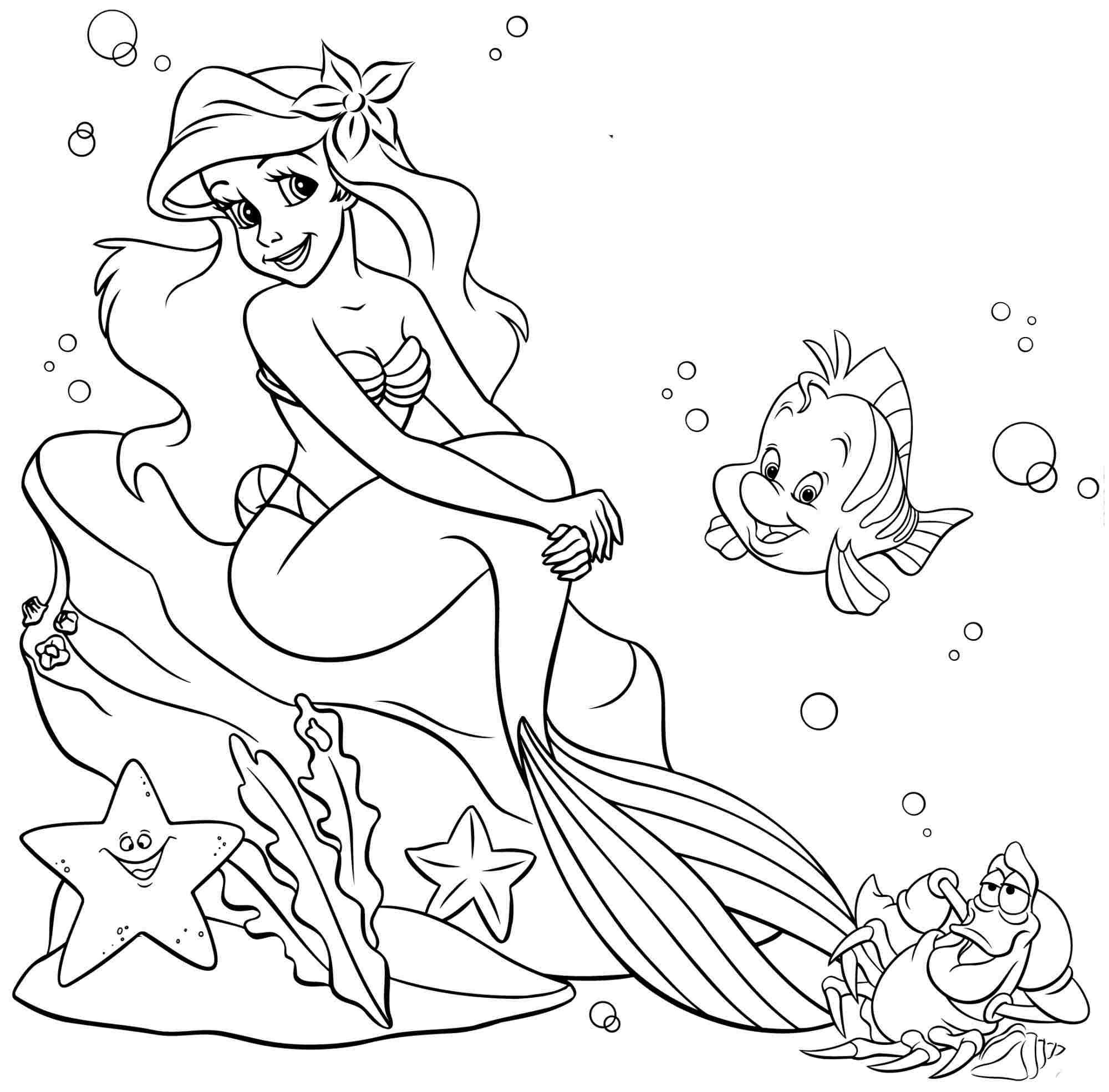 Disney princess coloring pages to print ariel â through the thousands of pictures online regaâ ariel coloring pages mermaid coloring book mermaid coloring pages