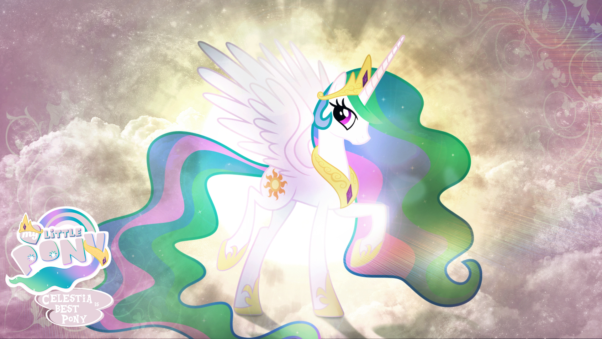 Princess celestia is best pony hd wallpaper by jackardy on