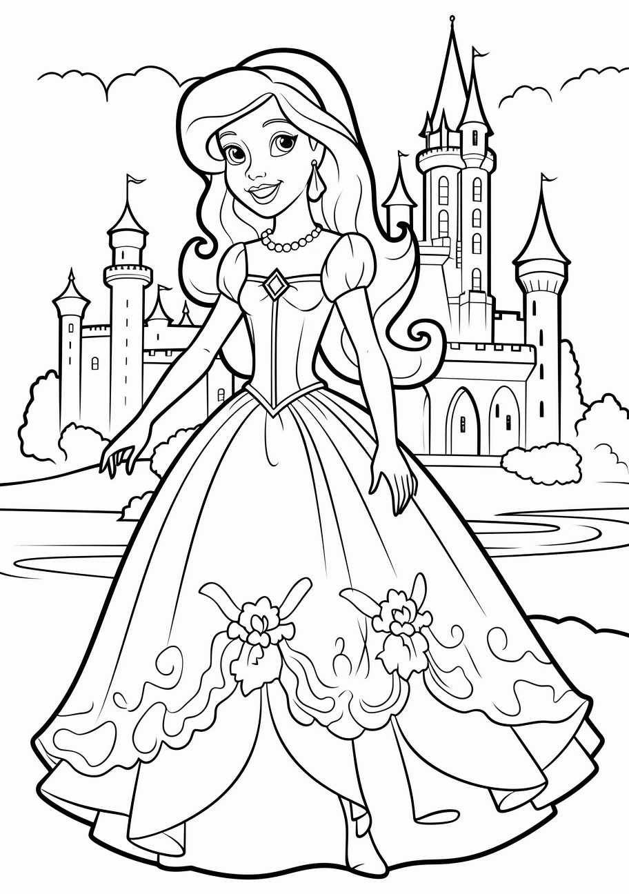 The castle and its princess