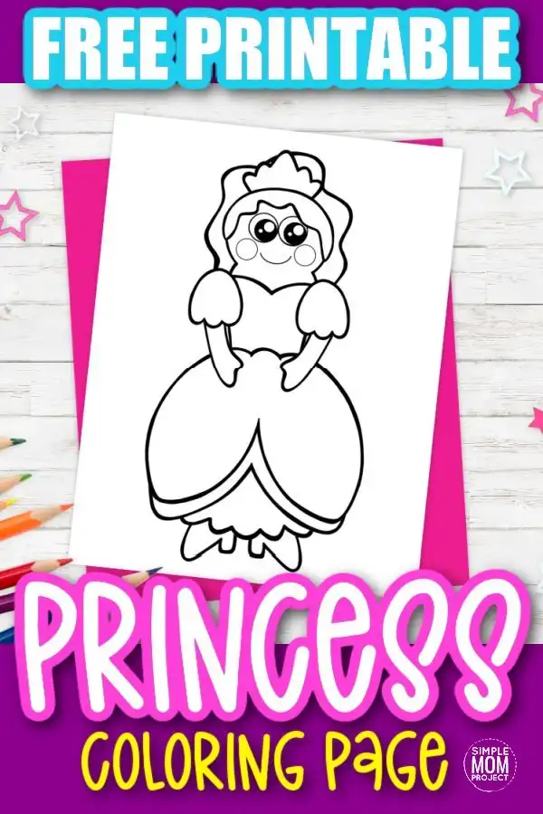 Free printable princess template â simple mom project