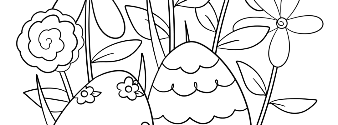 Tag easter coloring page scyap