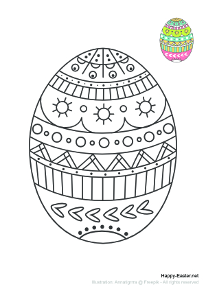 Free easter coloring pages for kids just print and color