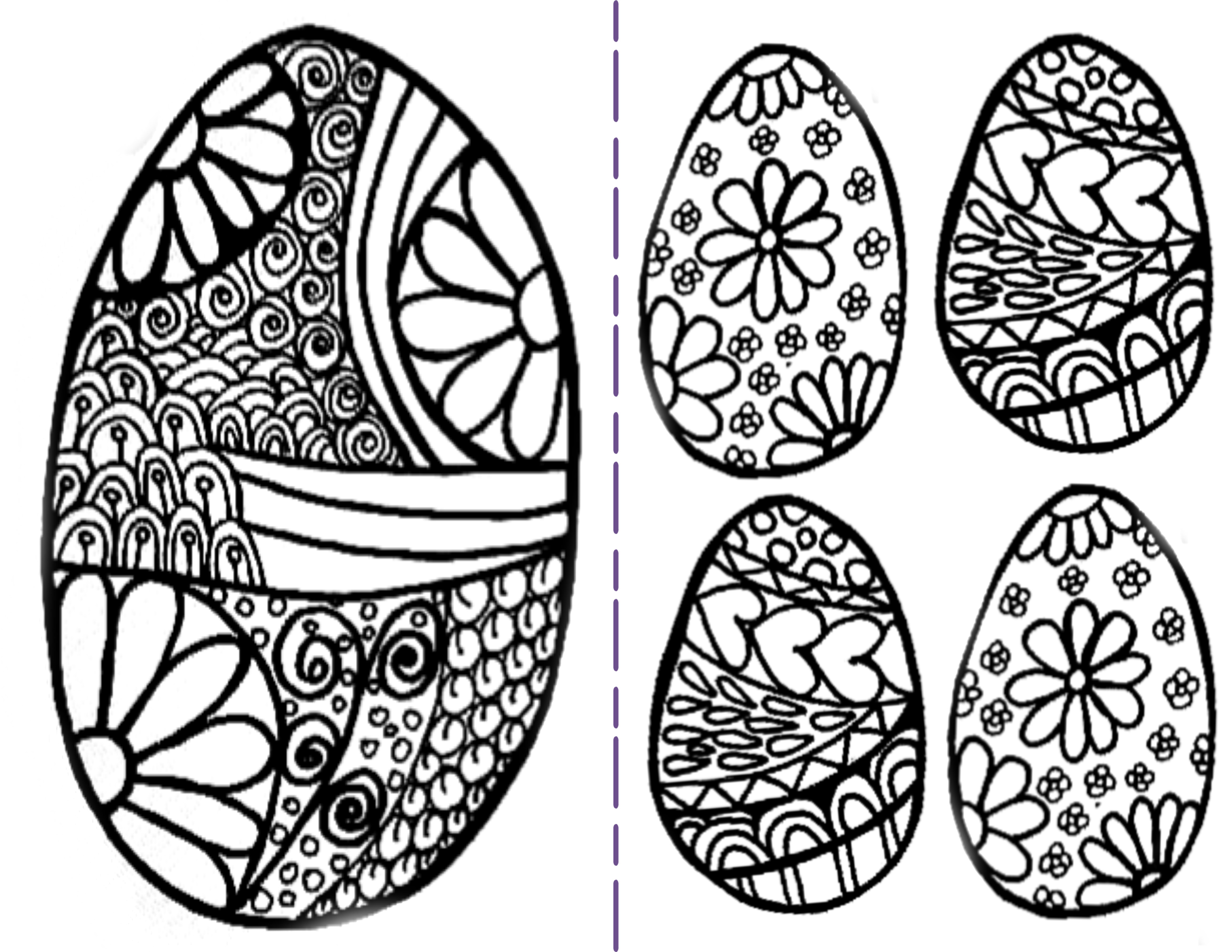 Free printable easter colouring â but first we craft