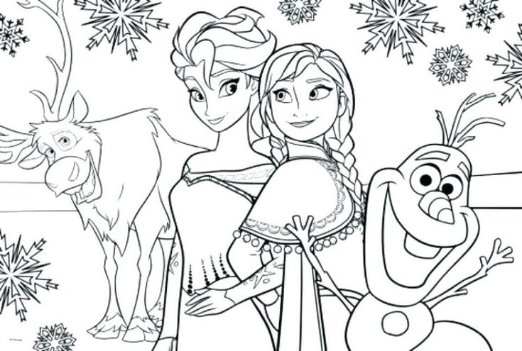 Free elsa coloring pages printable