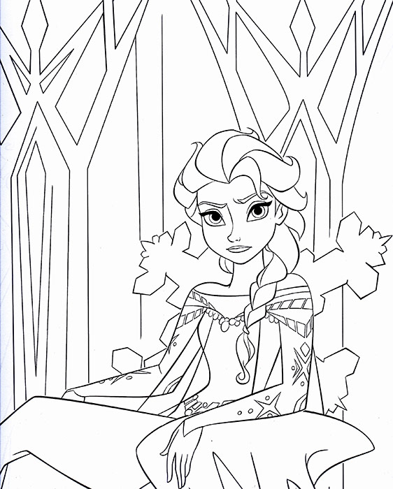 Free printable disney frozen coloring pages anna elsa olaf